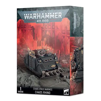 Chaos rhino, chaos space marines, warhammer 40k, games workshop, model 43-11
